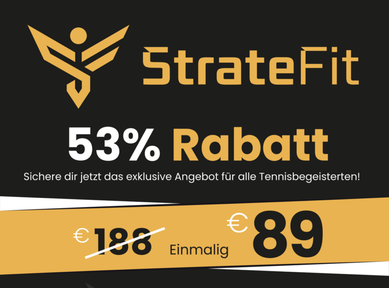 Exklusives Angebot mit 53% Rabatt von StrateFit