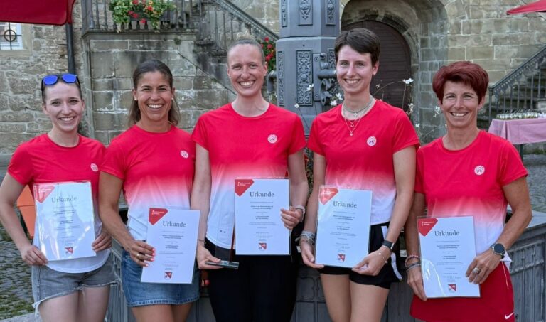 Sportlerehrung der Stadt Öhringen für unsere Damen 1