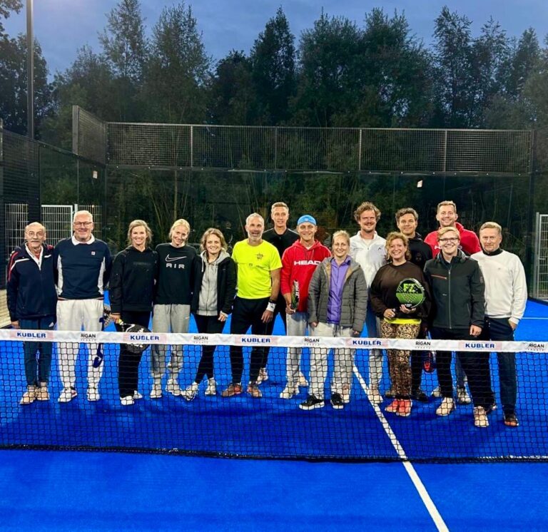 Padel-Premiere: Erstes Mitgliederturnier